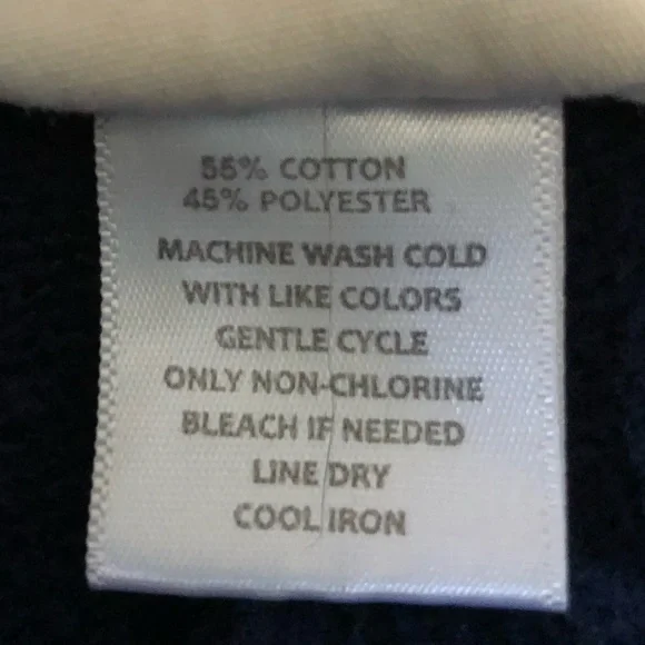 MV Sport Navy Blue Hillsdale College Sweatpants Sz. XL - Picture 5 of 11